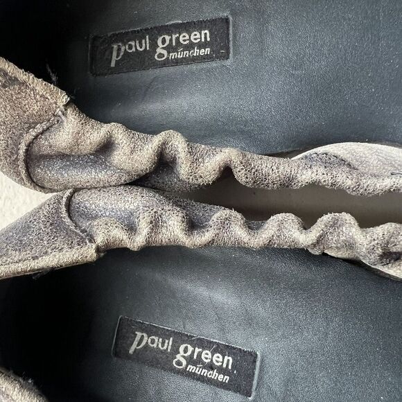 Paul Green Townsend Distressed Metallic Bronze Leather Ballet Flat UK 4.5 US 6.5 - Picture 13 of 16